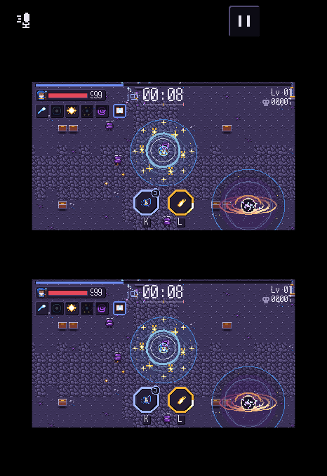 iOS Duo · outer display · portrait · DS · controller layout preview.