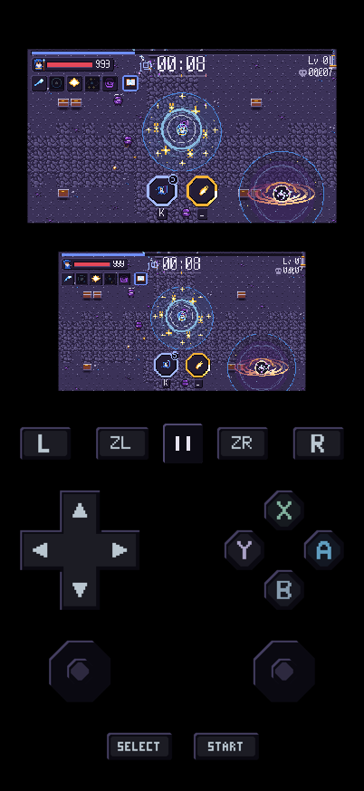 iOS Nintendo 3DS · portrait layout preview.